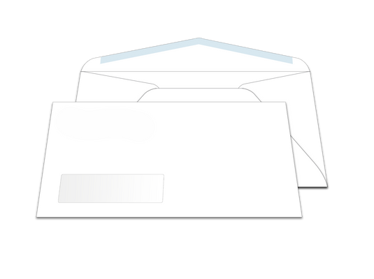 #10 Window Envelope Custom Printed