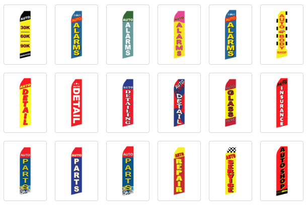 Load image into Gallery viewer, Economy Wind Flag
