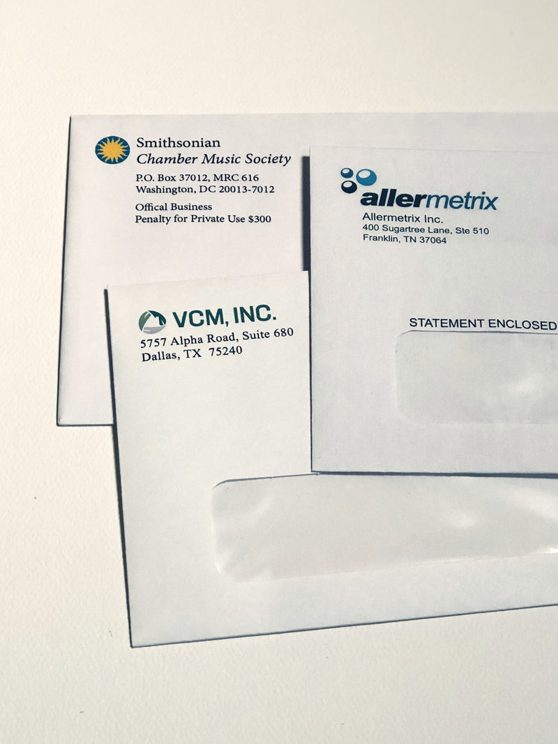 Load image into Gallery viewer, #10 Window Envelope Custom Printed
