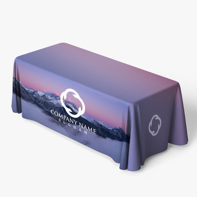 Custom Printed Table Throw