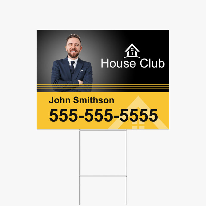 Custom Printed Lawn Signs