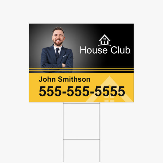 Custom Printed Lawn Signs