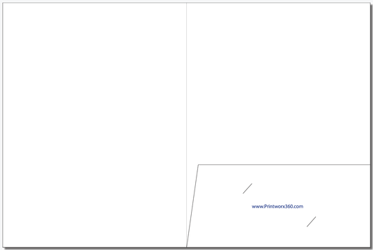 Custom Pocket Folder Standard