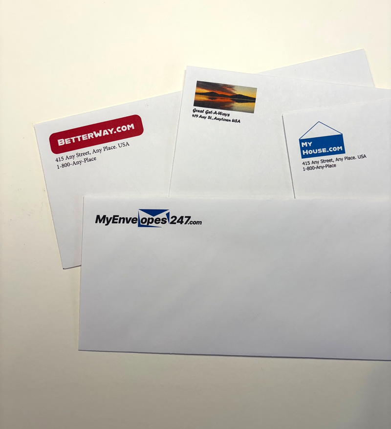 Load image into Gallery viewer, #10 Regular Envelope Custom Printed
