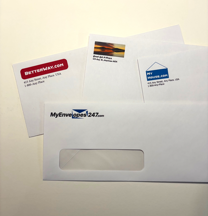 Load image into Gallery viewer, #10 Window Envelope Custom Printed
